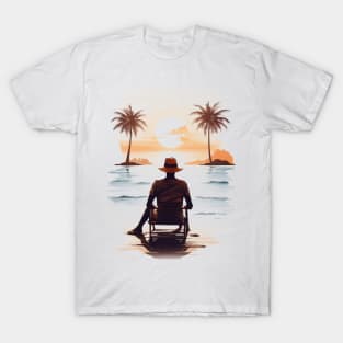 JUST SIT AND ENJOY THE SUNSET T-Shirt